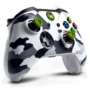 Xbox Controller Arctic Camo Png Dat21 PNG image