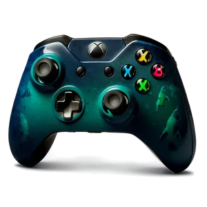 Xbox Controller Ocean Shadow PNG 05252024