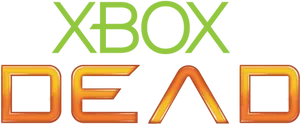 Xbox_ Dead_ Text_ Logo PNG image