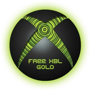 Xbox Live Gold Promotion Logo PNG image