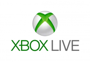 Xbox Live Logo Black Background PNG image