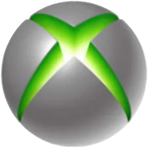 Xbox Logo Spherical Design PNG image