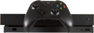 Xbox One Consoleand Controller PNG image