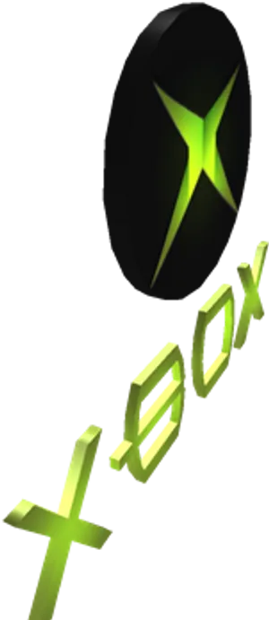 Xbox Original Logo Reflection PNG image