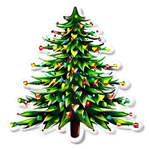 Xmas Tree C PNG image