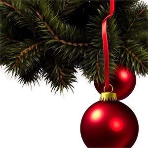 Xmas Tree Decorations PNG 83