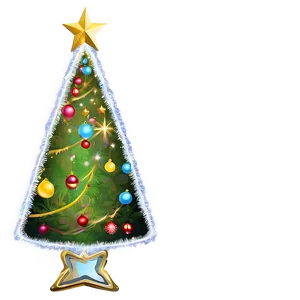 Xmas Tree Holiday Spirit PNG Dsx
