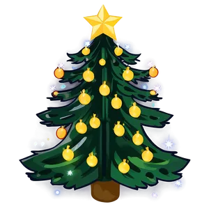 Xmas Tree Holiday Spirit PNG Vhv96
