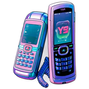 Y2k Phone Concept Art Png Buu PNG image