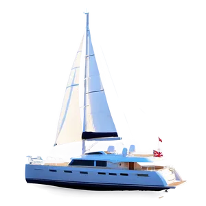 Yacht At Golden Hour Png 19 PNG image