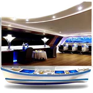 Yacht Corporate Event Setup Png 05242024 PNG image