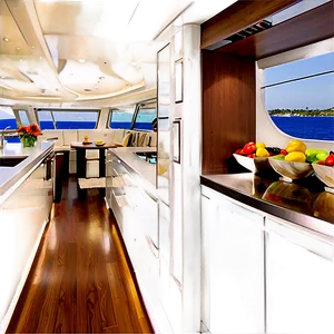 Yacht Gourmet Galley Kitchen Png Jyg97 PNG image