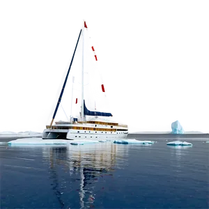 Yacht In Arctic Exploration Png Cpf PNG image