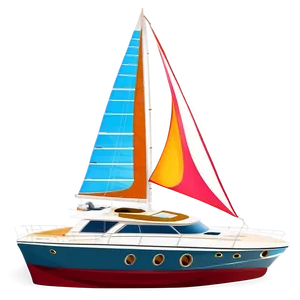 Yacht In Exotic Lagoon Png Vvi76 PNG image