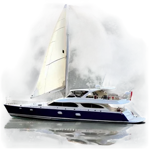 Yacht In Rough Seas Png 05242024 PNG image