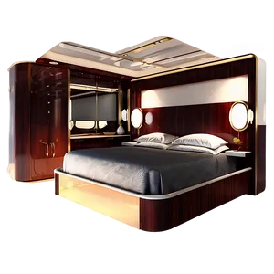 Yacht Interior Bedroom Suite Png 47 PNG image