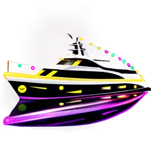 Yacht Night Party Lights Png 05242024 PNG image