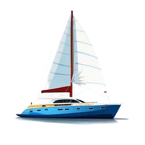Yacht On Tropical Waters Png Vwp87 PNG image