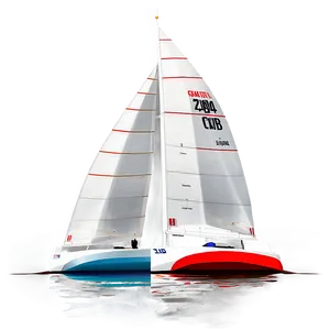 Yacht Racing Finish Line Png 05242024 PNG image