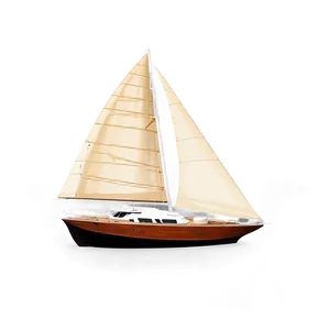 Yacht Under Full Sail Png Ijl2 PNG image