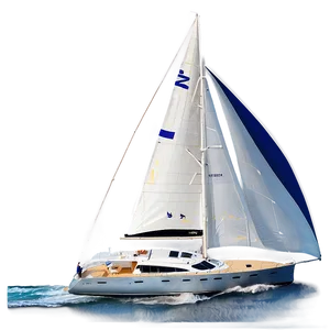 Yacht Under Full Sail Png Wvx PNG image
