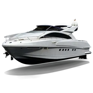 Yacht With Jet Ski Png Mna PNG image