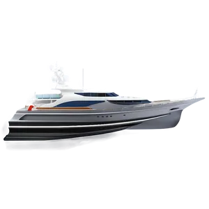 Yacht With Mountain Backdrop Png Vqu27 PNG image