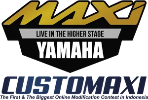 Yamaha Customaxi Event Logo PNG image