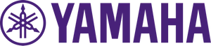 Yamaha Logo Purple Background PNG image