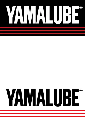 Yamalube Logo Vertical Design PNG image