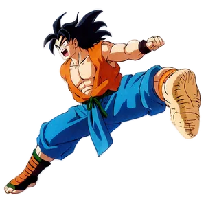 Yamcha In Action Png 89 PNG image