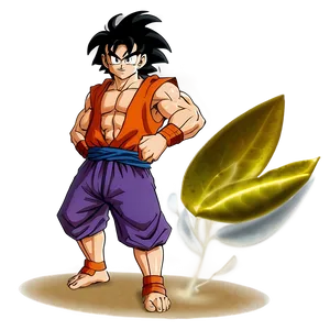 Yamcha's Victory Pose Png Wth PNG image