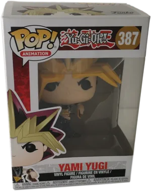 Yami Yugi Funko Pop Figure387 PNG image