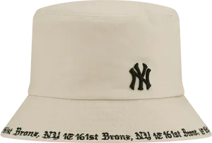 Yankees Logo Bucket Hat PNG image