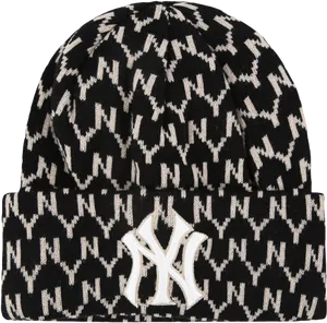 Yankees Logo Knit Hat PNG