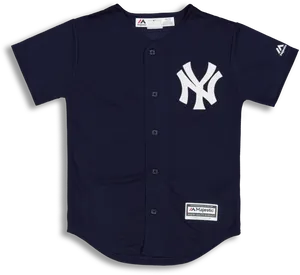 Yankees Navy Blue Jersey PNG image