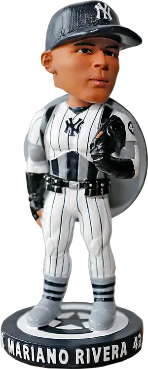 Yankees Player Bobblehead Figurine PNG