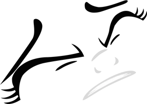 Yaranaika Face Outline PNG image