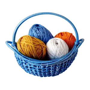 Yarn Ball In Basket Png 13 PNG image