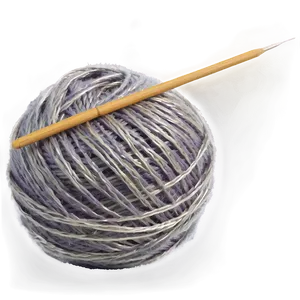 Yarn Ball With Needles Png 06212024 PNG image