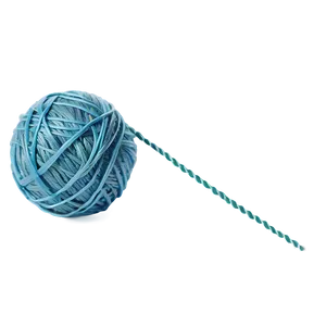 Yarn Ball With Sparkles Png Pfp PNG image