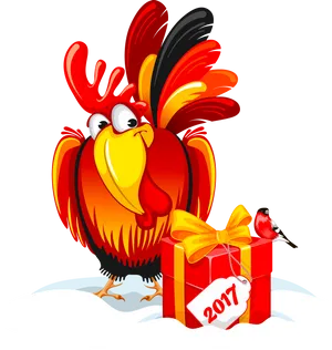 Yearofthe Rooster2017 Celebration PNG image