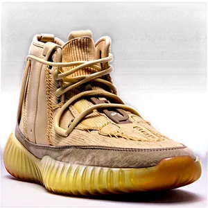 Yeezy Natural Light Shoes Png Fym94 PNG image