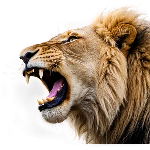 Yelling Lion Roar Png 06282024 PNG image