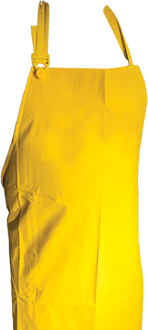 Yellow Apron Isolated PNG