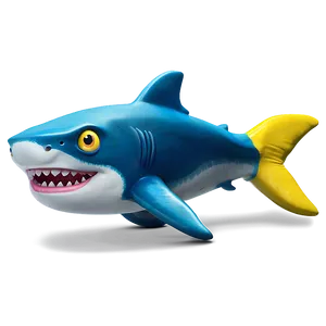 Yellow Baby Shark Character Png 91 PNG image