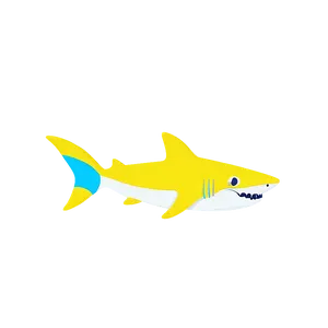 Yellow Baby Shark Mobile Wallpaper Png 8 PNG image