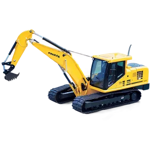 Yellow Backhoe Construction Png 26 PNG image