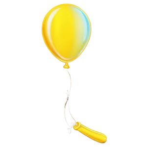 Yellow Balloon Clipart Png 79 PNG image