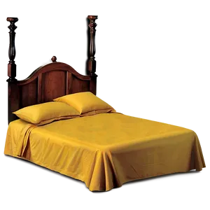 Yellow Bed Sheet PNG 06272024